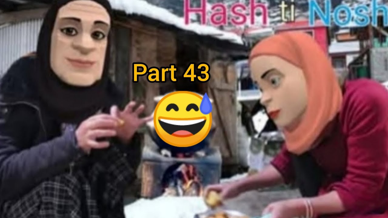 Hash to Nosh 😜🍉 part 43 season 2@kashmiricartoonverse