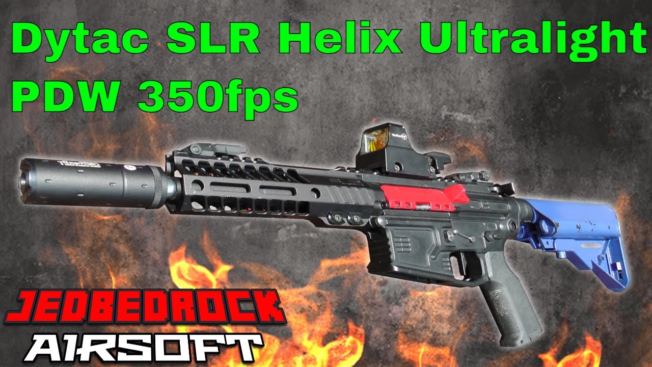 Airsoft Gun Review || DYTAC SLR B15 Helix Ultralight