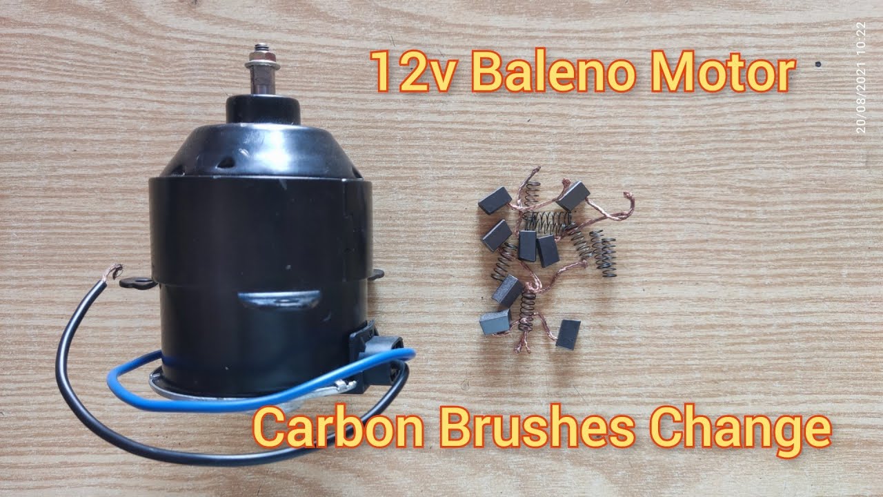 How to repair 12v Motor | Baleno Motor Brushes Change