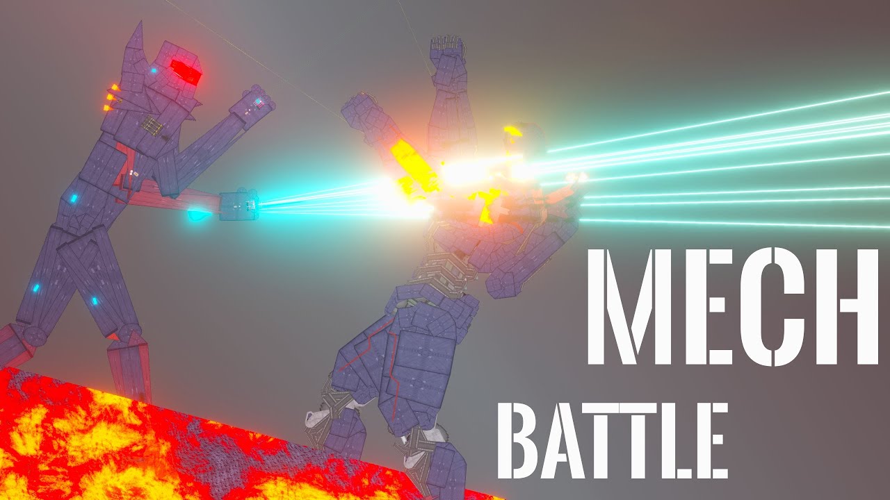MECH SOLDIERS BATTLE | EPIC RAGDOLL | IN PEOPLE PLAYGROUND