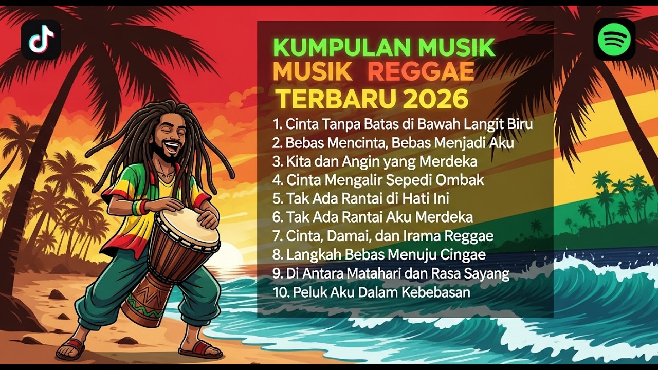 Reggae Full Album 2026 🏝🎵 Top Hits Lagu Spotify Indonesia🔥 Lagu Reggae Terbaru 🎵
