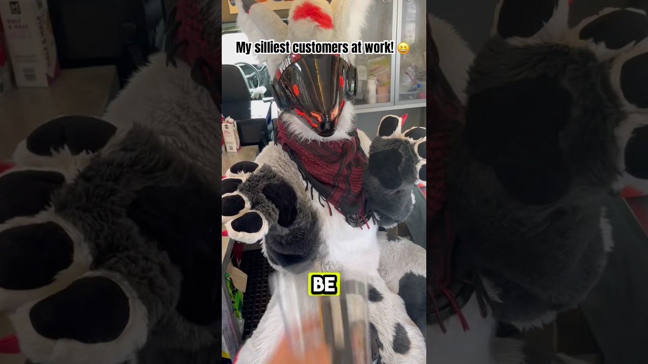 Мои самые глупые клиенты в Fizzy Fox! #protogen #furry #fursuit