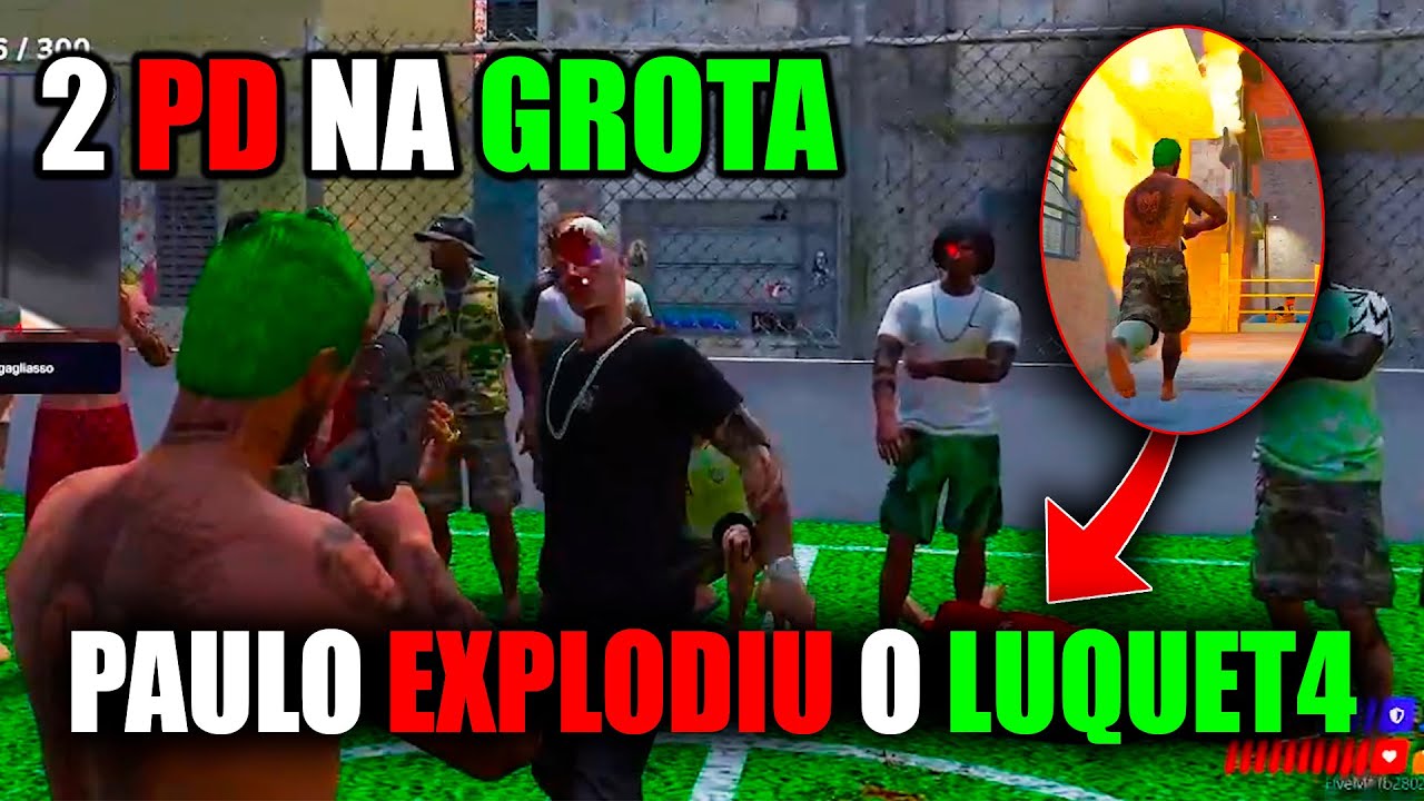 REUNIÃO DA GROTA ACABA EM 2 PD | PAULO EXPLODE O LUQUET4 NO MEIO DA REUNIÃO