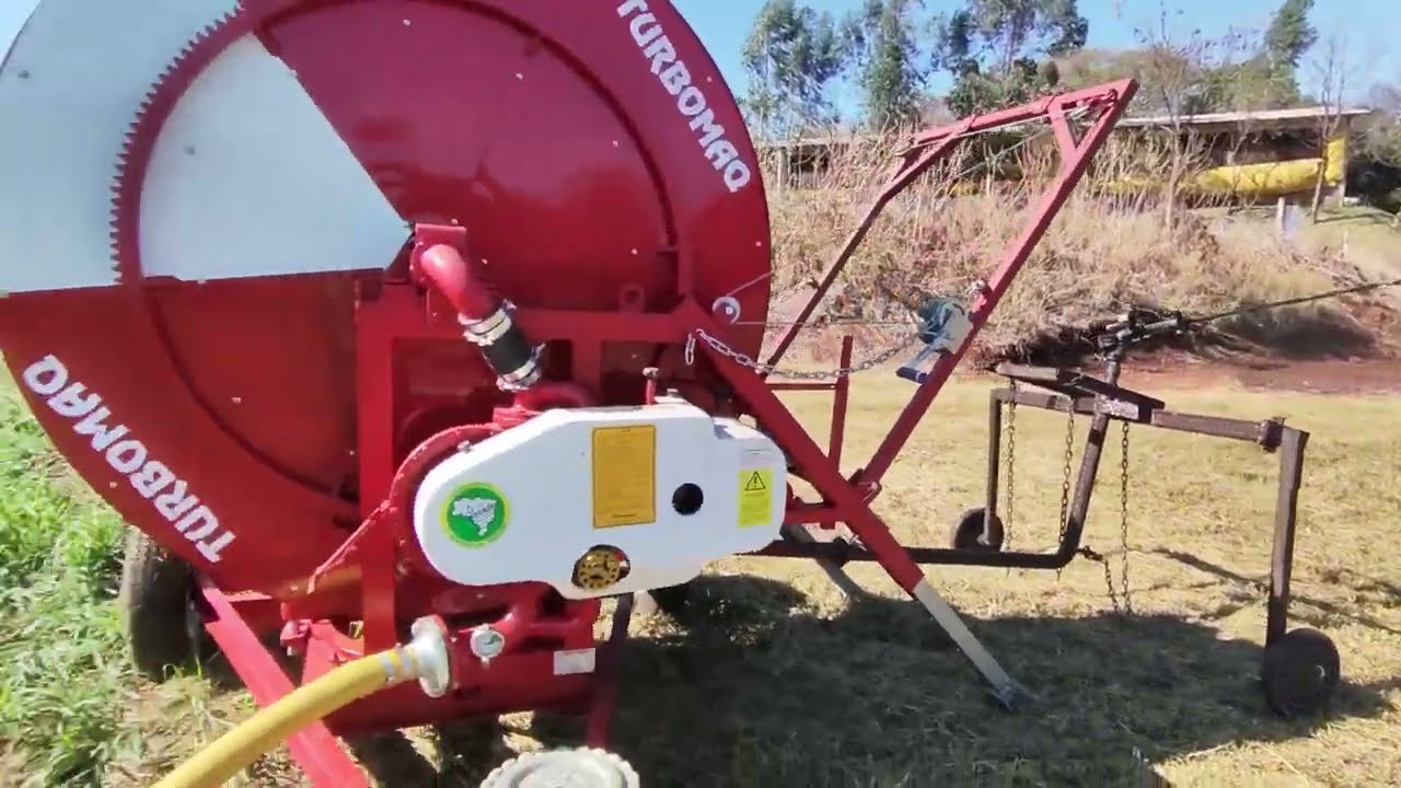 Funcionamento do carretel da irrigabrasil modelo 63/300