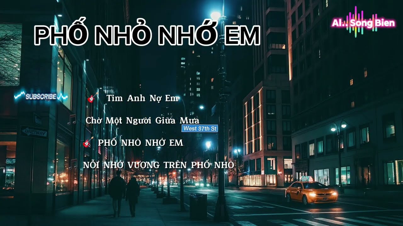 Phố Nhỏ Nhớ Em (Ballad Kpop rock, nghe nhẹ nhàn)