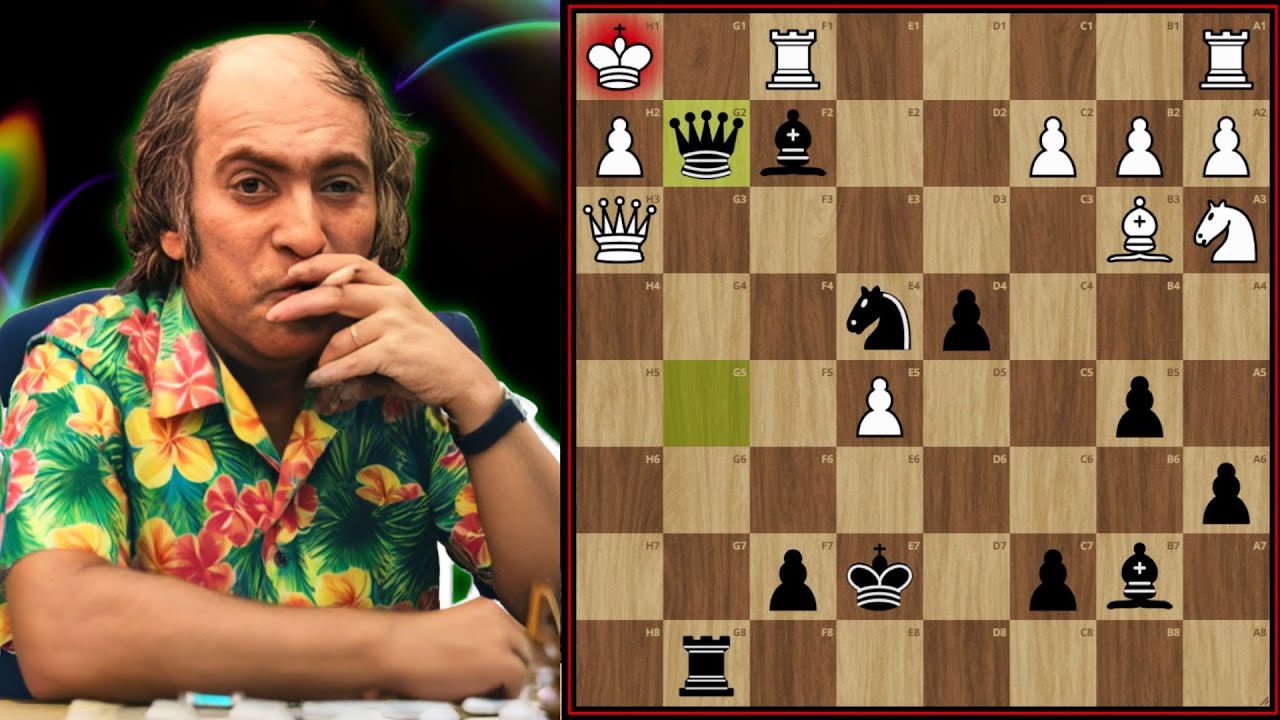 Mikhail Tal Sacrificed His Queen and Knight for This Checkmate!