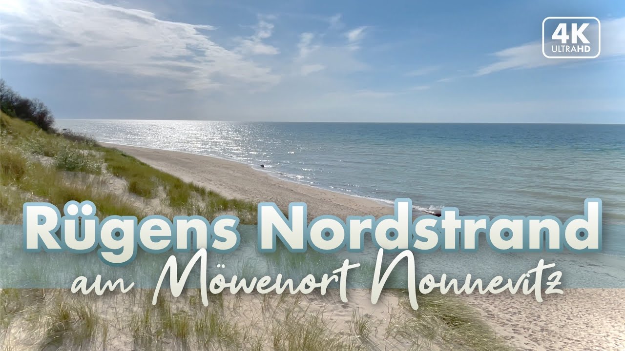 Nonnevitz und die unendliche Ostsee - Rügen Urlaub 2022 (4K Walk)