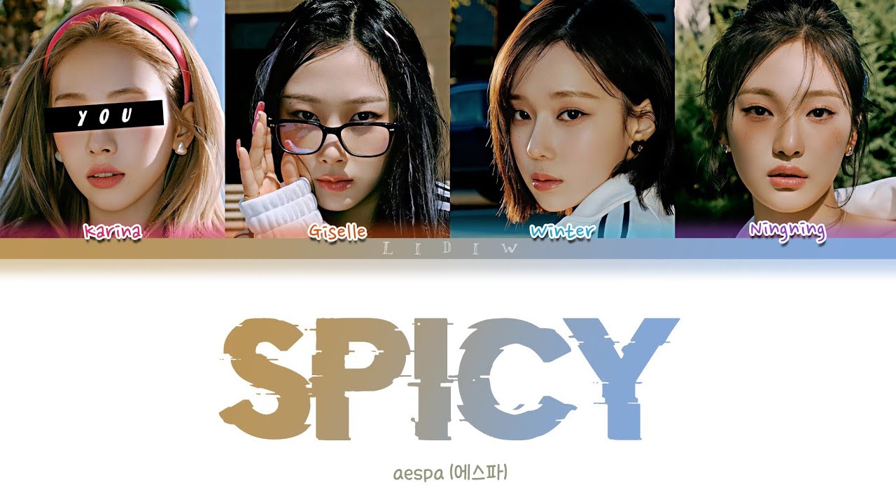 aespa || Spicy but you are Karina (Color Coded Lyrics Karaoke)