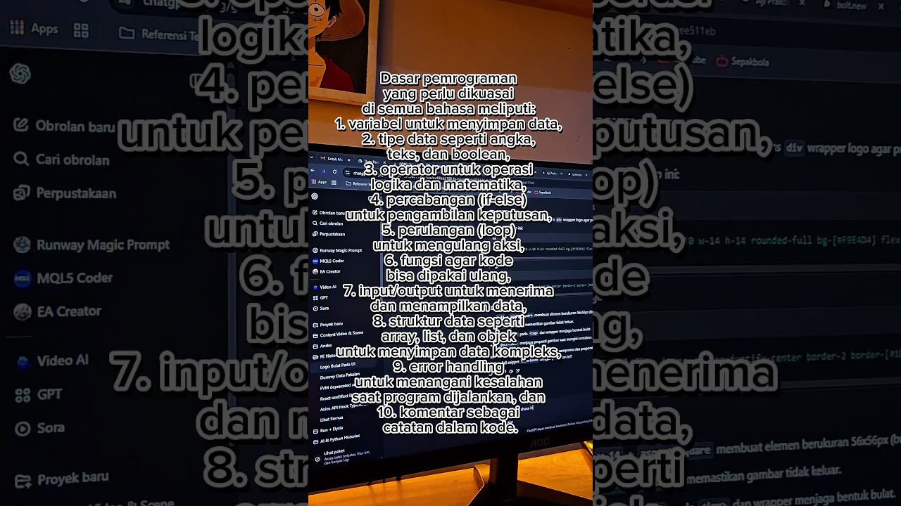 Belajar pemrograman 