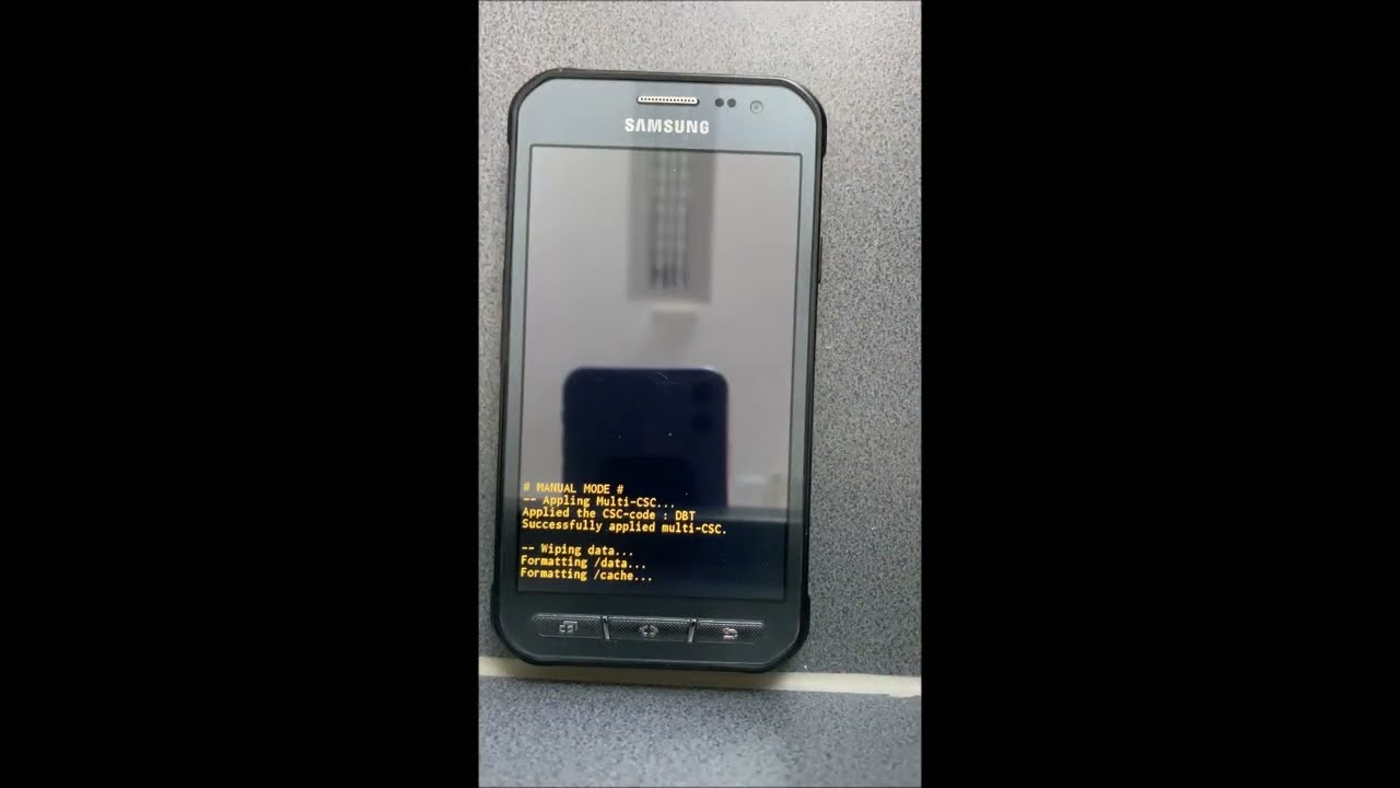 HowTo Werkseinstellungen/Hardreset Samsung Galaxy Xcover3