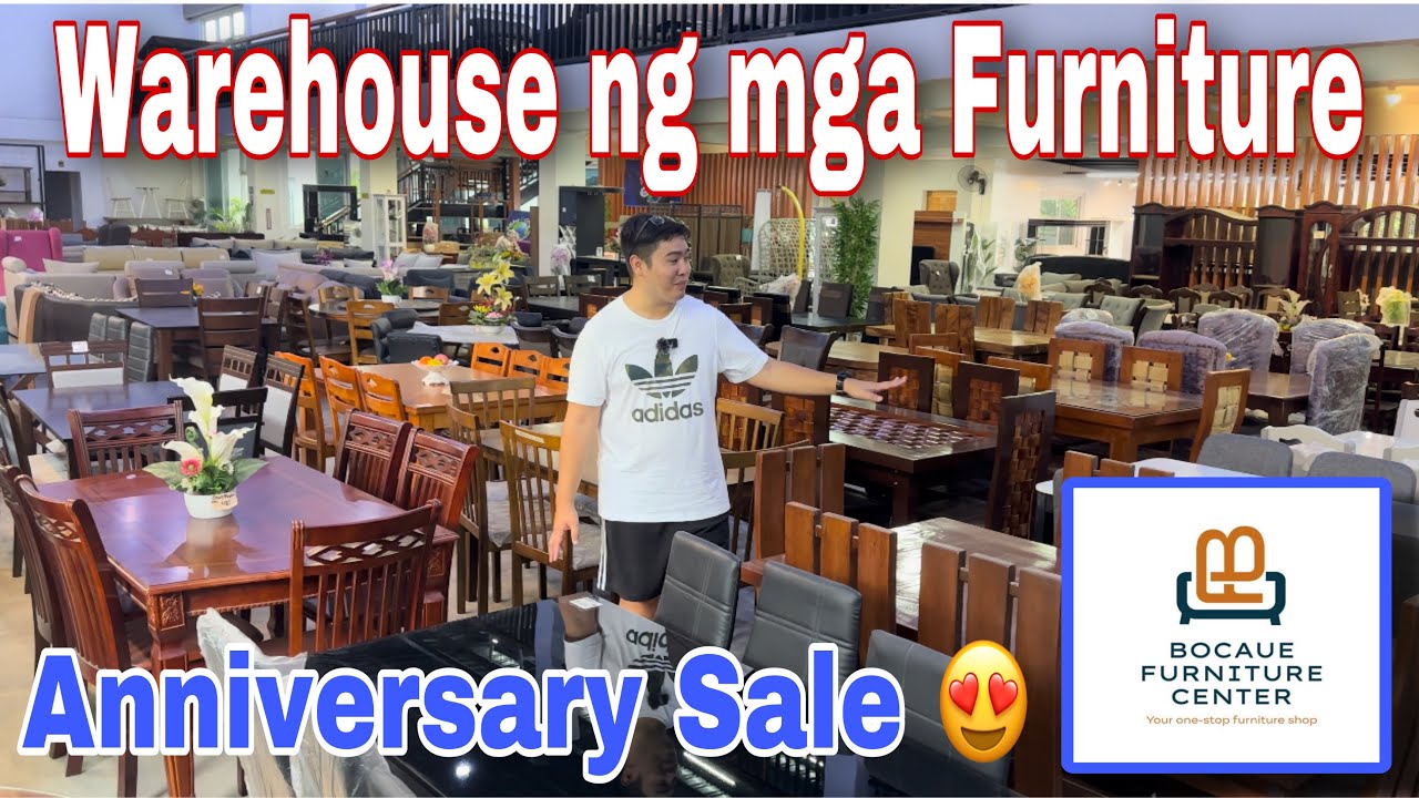 Lahat ng Furniture mura nyo na makukuha dahil naka Anniversary sale sila! Bocaue furniture center