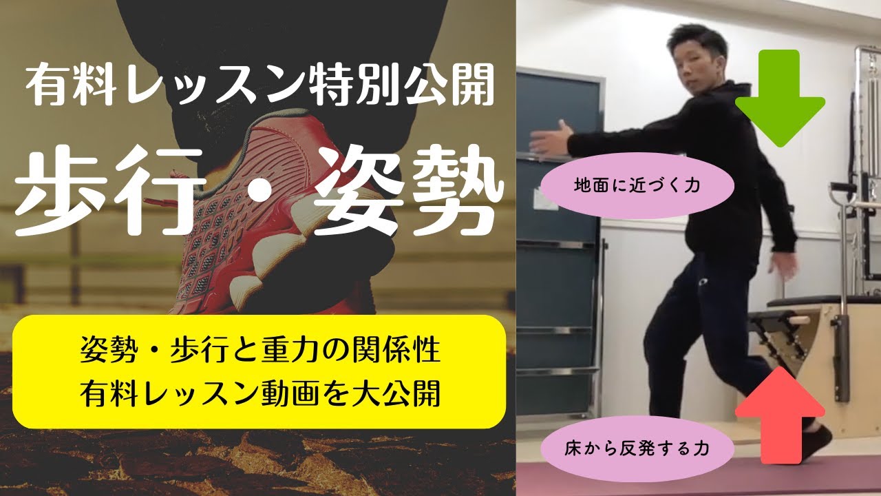 【姿勢・歩き方の有料レッスン大公開】「姿勢」「歩き方」「痛み」を改善するために欠かせないカラダの仕組み＆ピラティス・エクササイズを理学療法士が徹底解説【オンラインサロンの有料動画を特別公開】