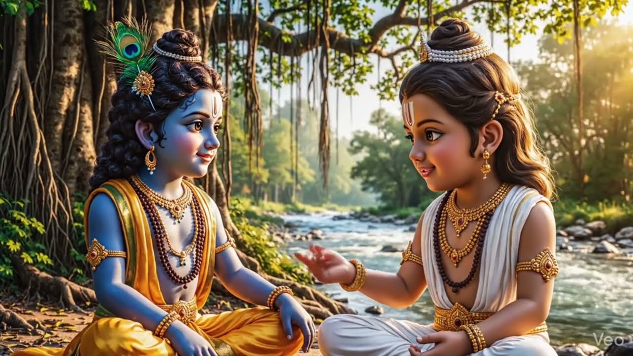 Bhagavad Geeta 06 – आत्म संयम योग - it's a kids Animation vedio 