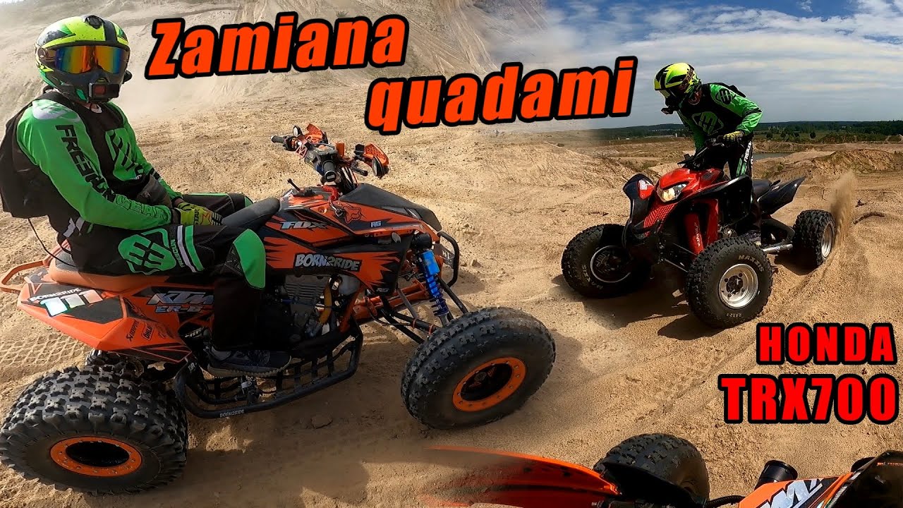 ZAMIANA QUADAMI || Honda TRX700 / KTM ER-6n