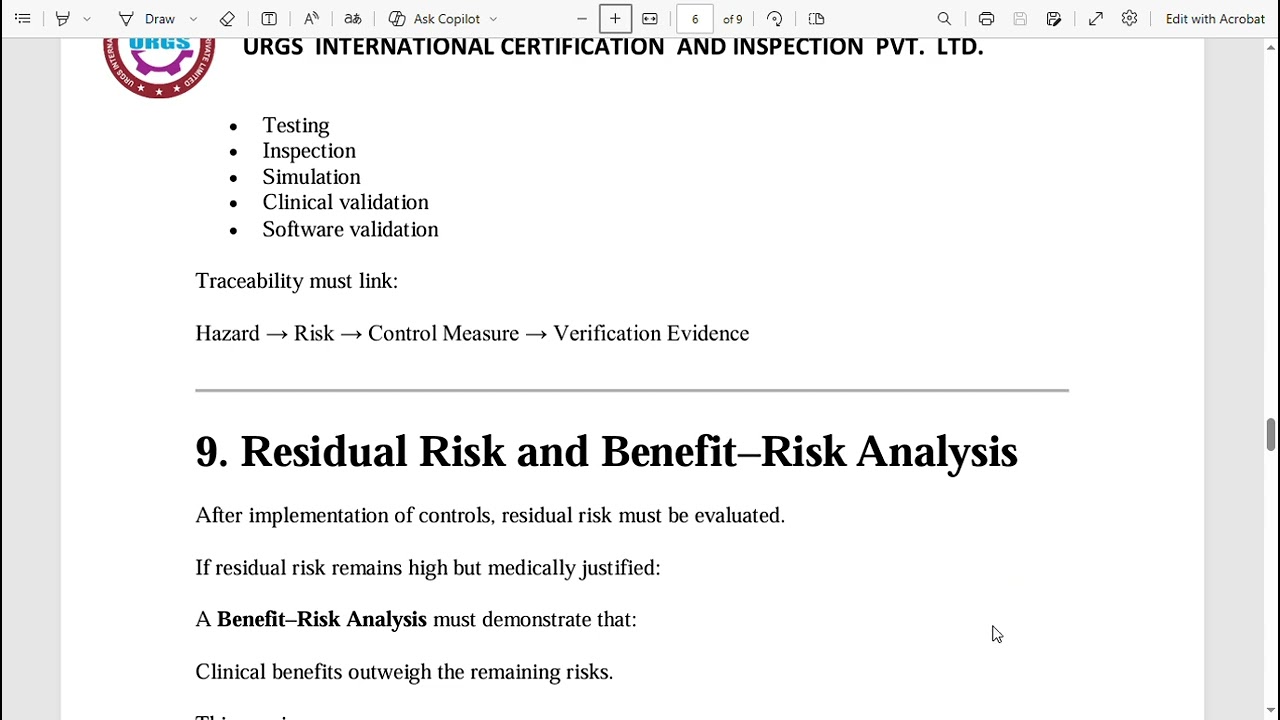 ISO 14971:2019 Risk Management for Medical Devices | Advanced Professional Training