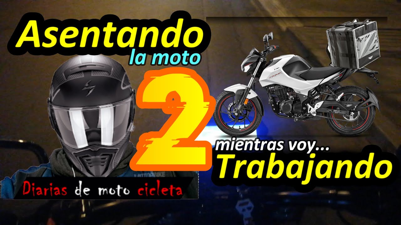 ===OBSERVACIONES DIARIAS #1 === MOTOVLOG PERU ////HERO HUNK 160R//// ASENTANDO MOTOR