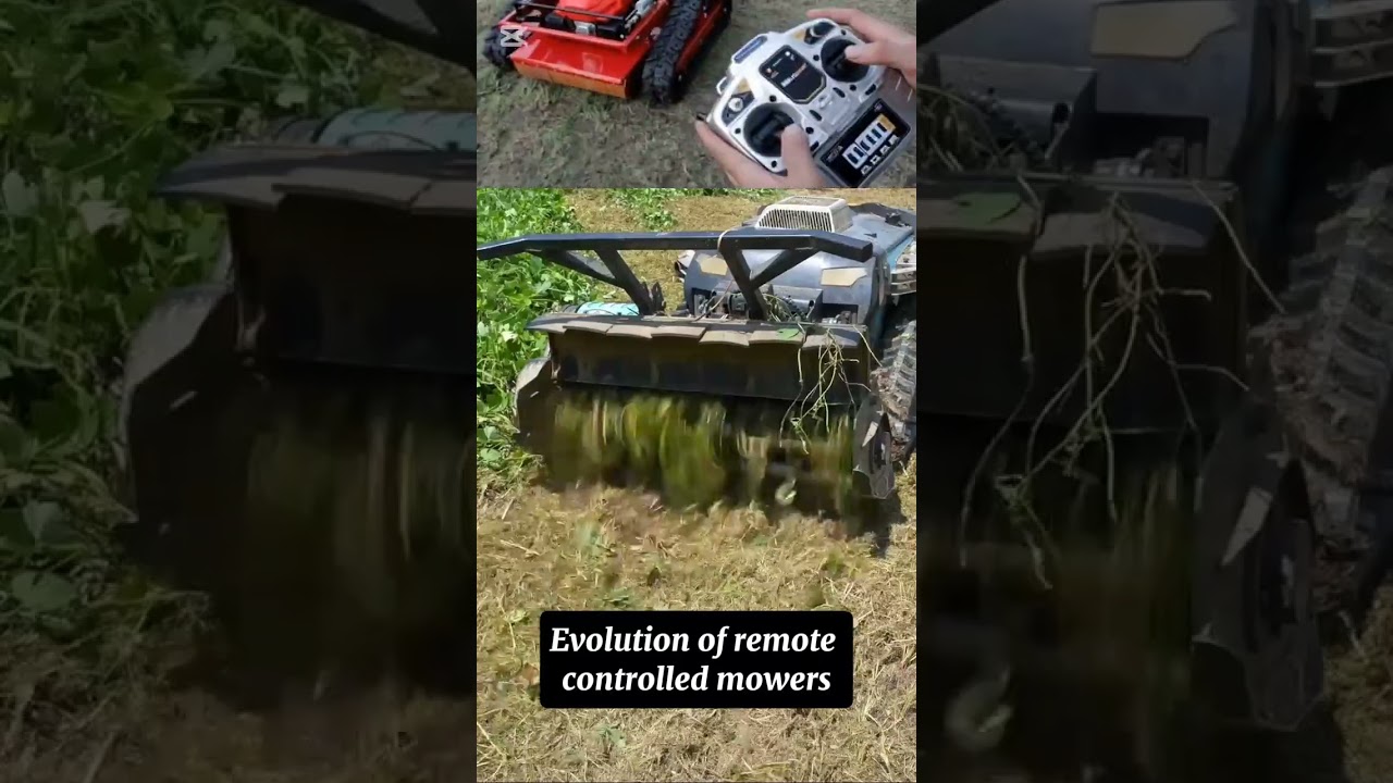 EVOLUTION OF REMOTE CONTROL MOWER