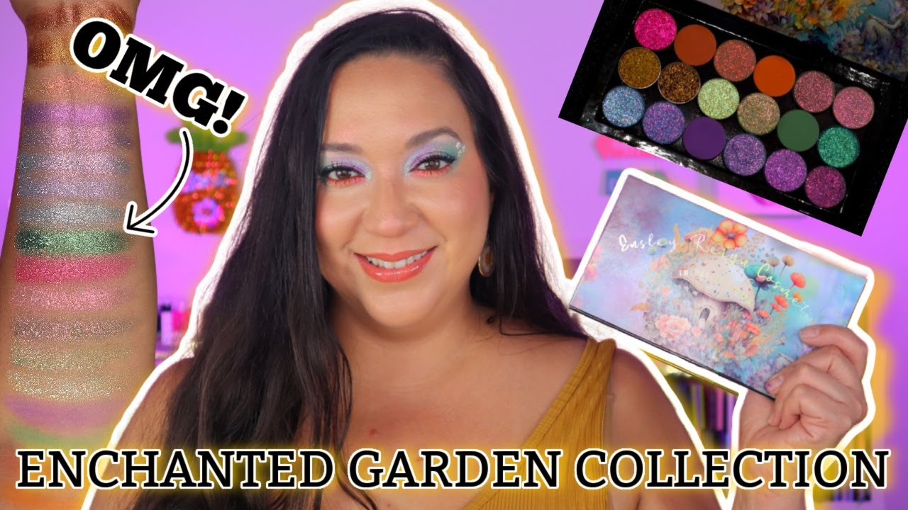 Новинка! Коллекция Ensley Reign Cosmetics Enchanted Garden | Набор свотчей + 1 образ