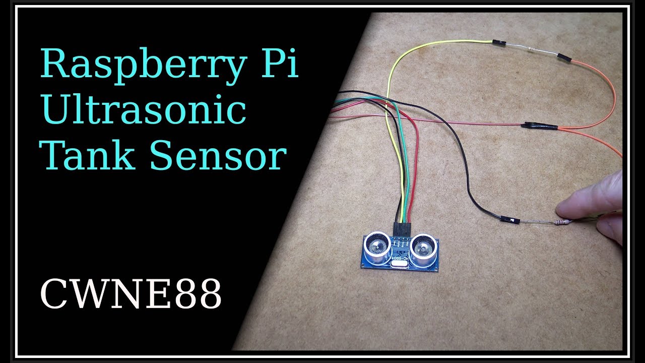Raspberry Pi Ultrasonic Tank Sensor