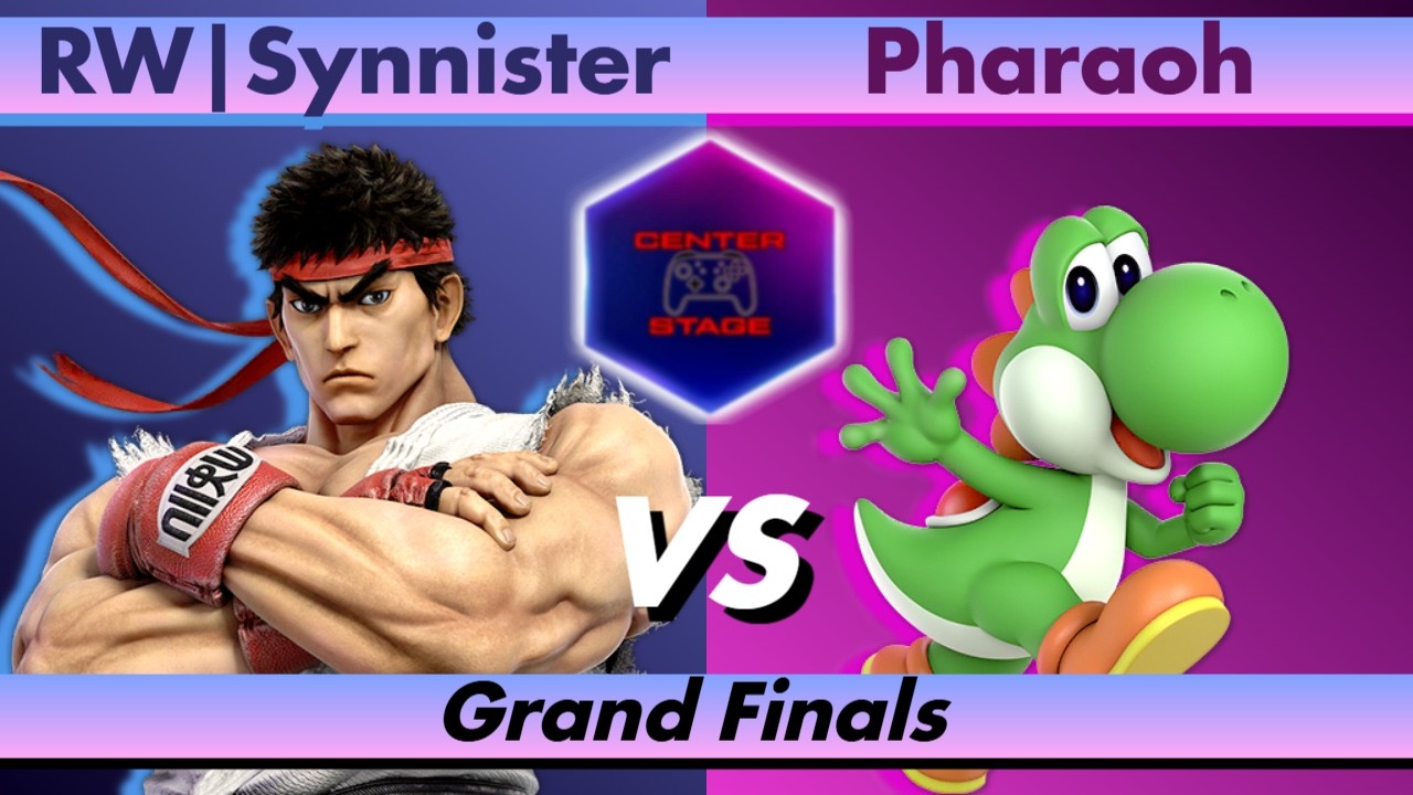 Center Stage #121 - RW Synnister (Ryu) vs Pharaoh (Yoshi) - Super Smash Bros Ultimate SSBU