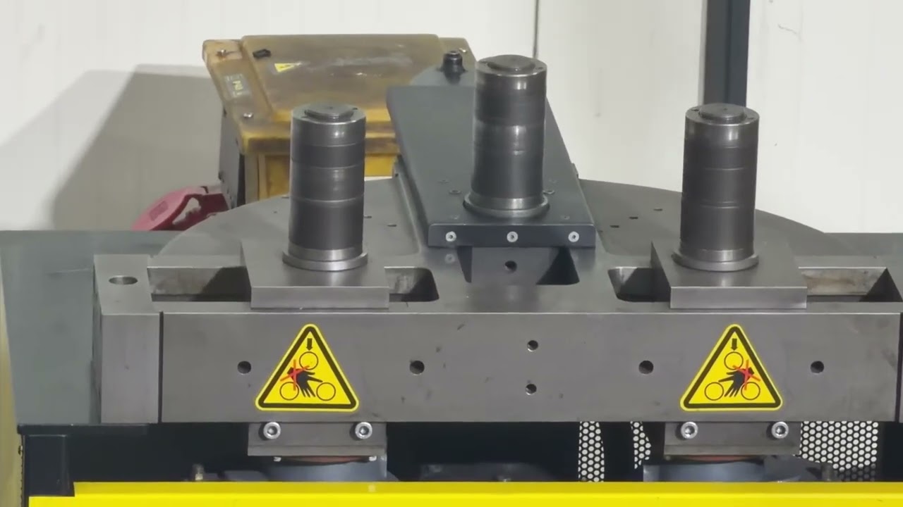 PBT Arkus 12 profile section bender profilbiege Mach4Metal Bending machine Indumasch