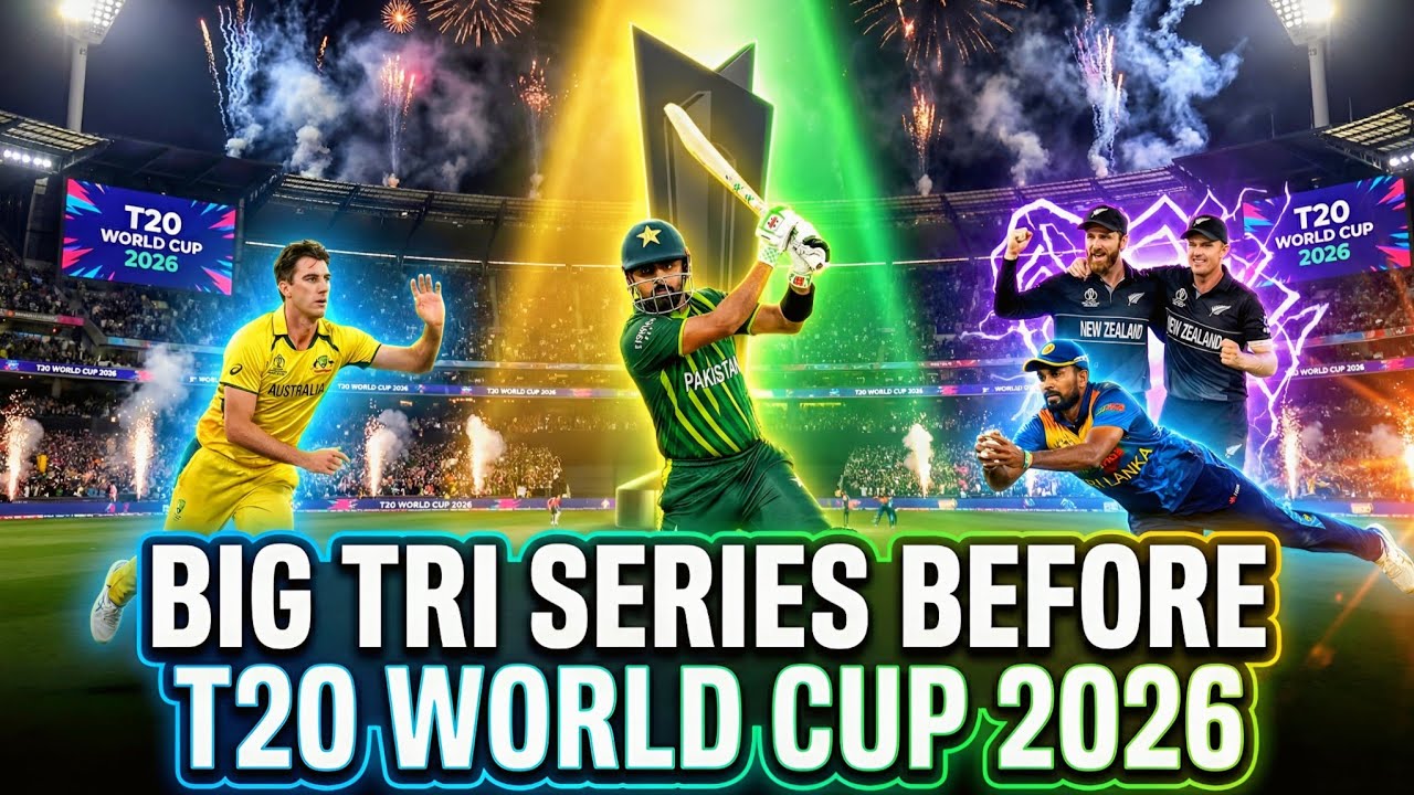 Another Tri-Nation Series for Pakistan before T20 World Cup 2026