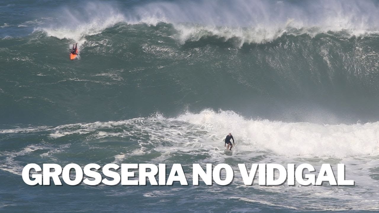 Ressaca do Ciclone no Rio - Ondas grandes na Laje do Vidigal #Ressaca #Vidigal #Leblon