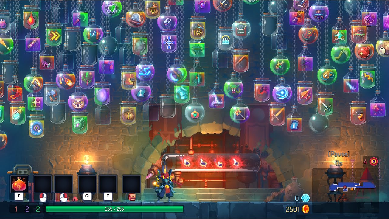 Dead Cells, sixty-first part - some runs sticking with it