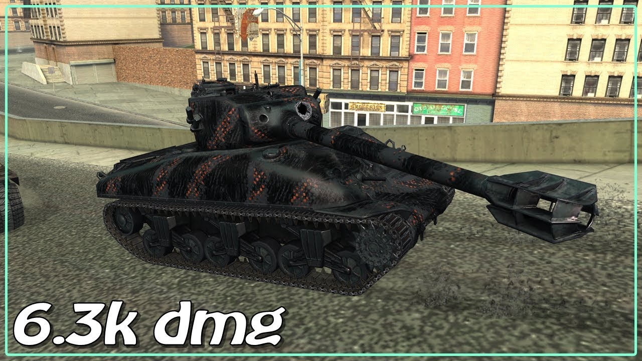 M4A1 Rev • 4 frags • 6.3k dmg • WoT Blitz