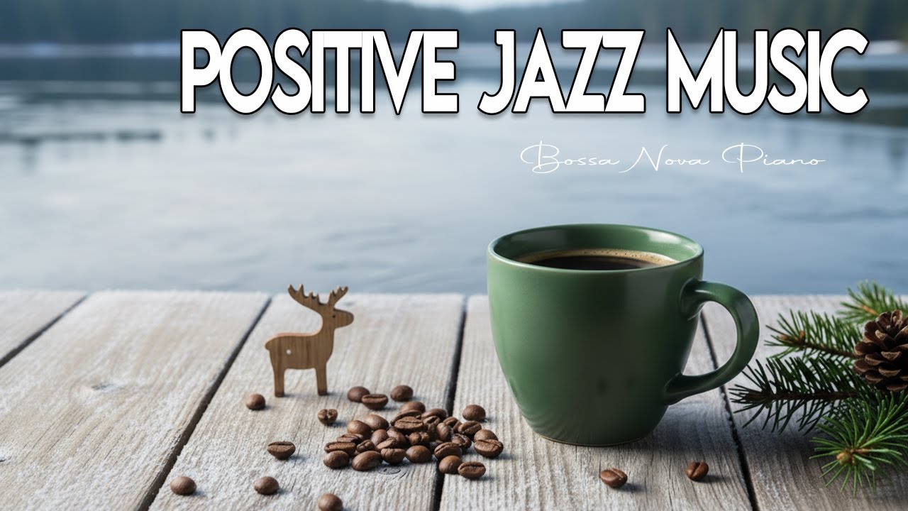 Positive Jazz Music ❄️ Soft Morning Coffee Jazz & Smooth Bossa Nova Piano for Relaxing