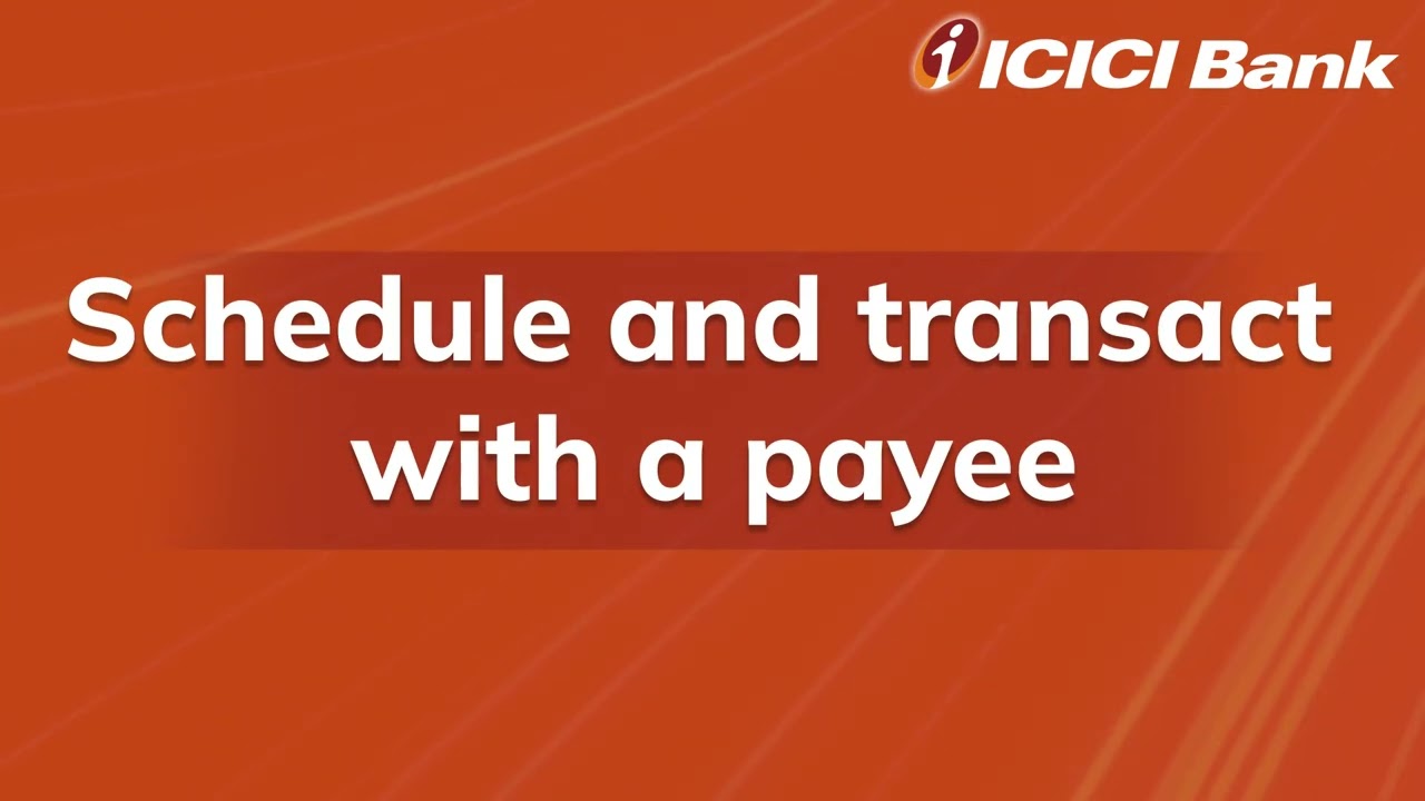 Schedule and Manage Fund Transfers Easily | ICICI Bank Net Banking