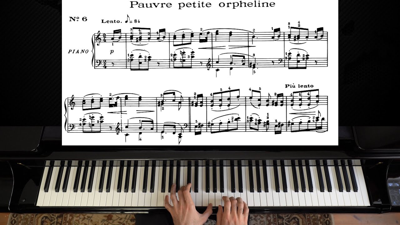 Schumann - Armes Waisenkind (The poor orphan) Op. 68, No. 6 | Album for the Young