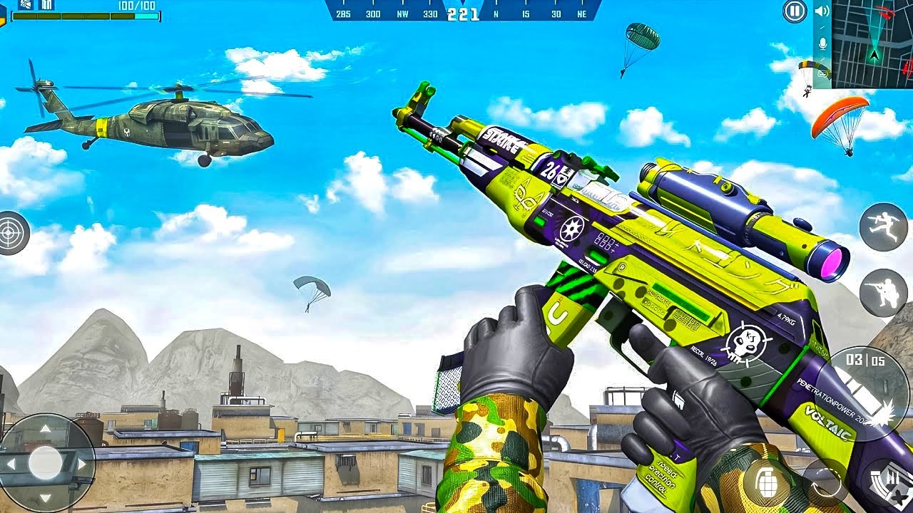 Modern Commando - Fps Shooting Game - Android Gameplay