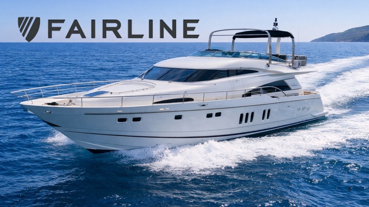 Fairline Squadron 74 | British Elegance in Impeccable Condition