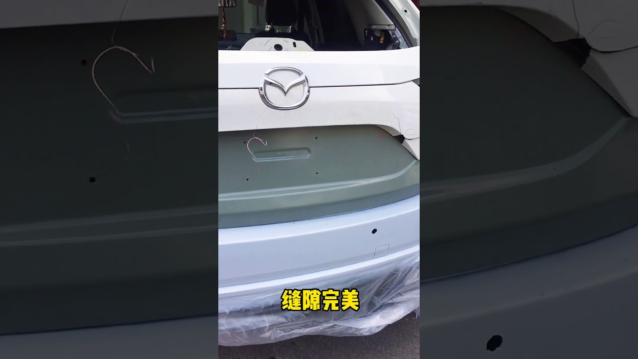 美女一手车，修复全过程