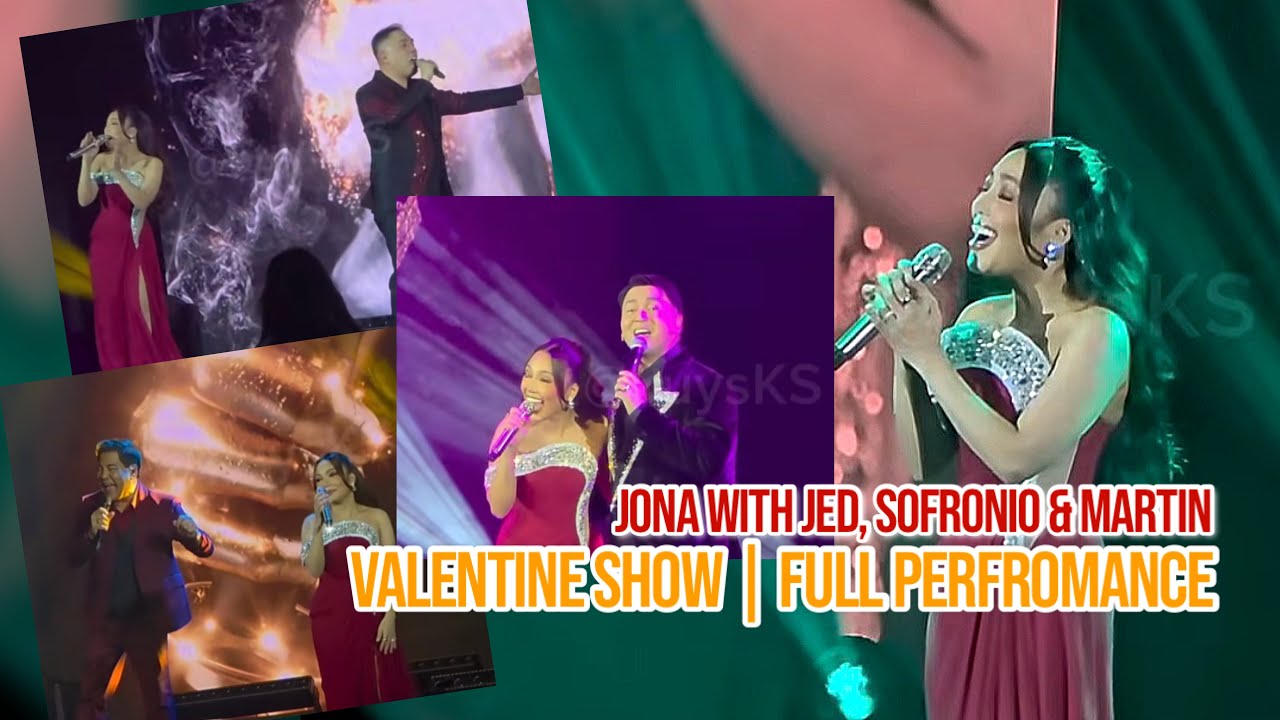 JONA FULL PERFORMANCE | CHAMPIONS OF THE HEART VALENTINE SHOW | MUSIC OF BARRY MANILOW