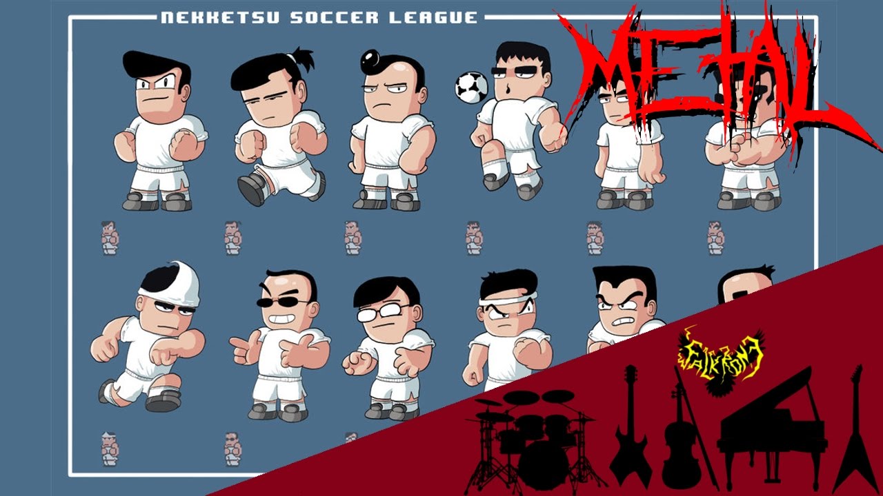 Kunio-kun no Nekketsu Soccer League (Goal 3) OST 【Intense Symphonic Metal Cover】