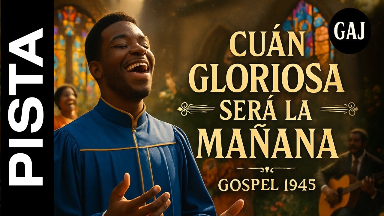 Cuán Gloriosa Será la Mañana – Gospel 1945 – Himno Antiguo (Pista Oficial) 🎹