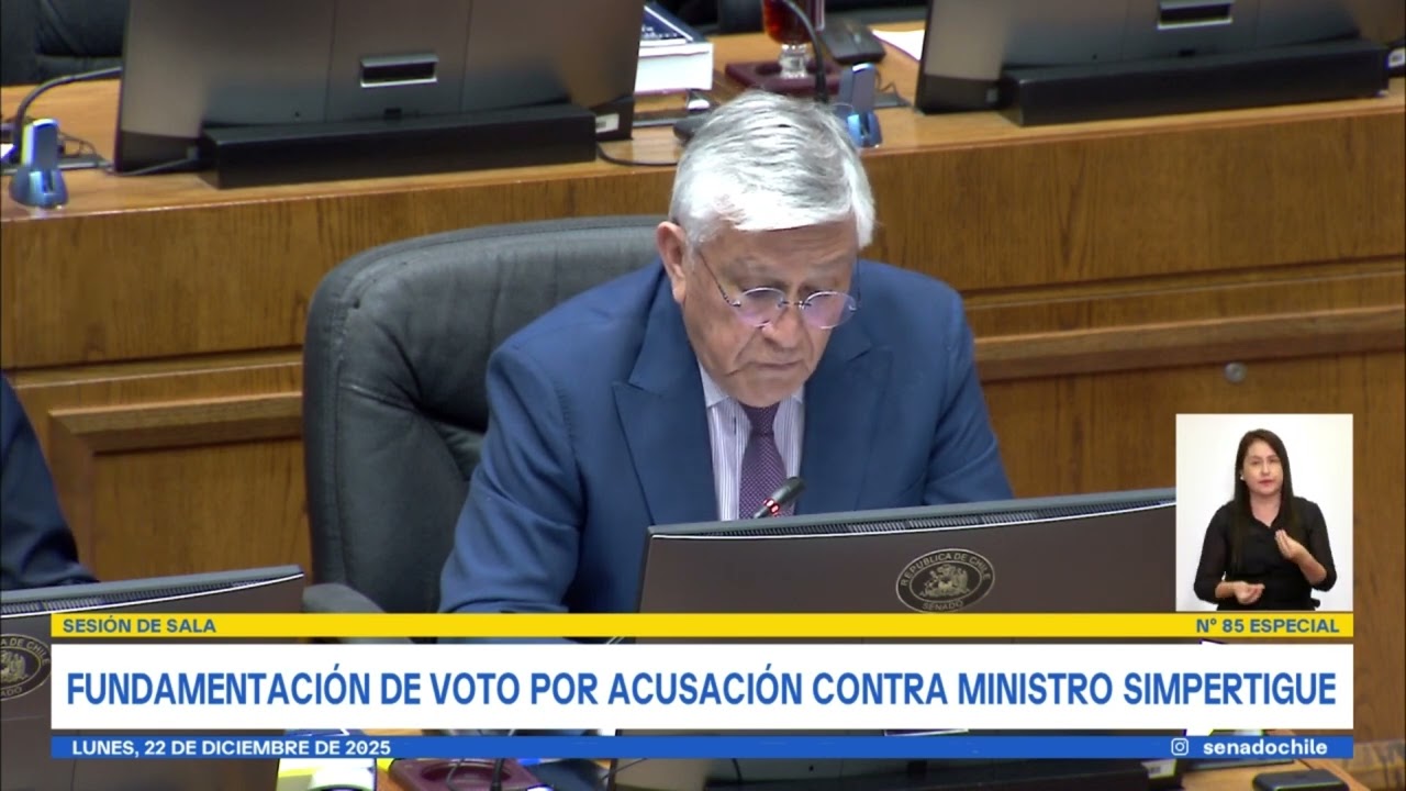 Argumentos por los que aprobamos AC contra ministro de la Corte Suprema Diego Simpértigue