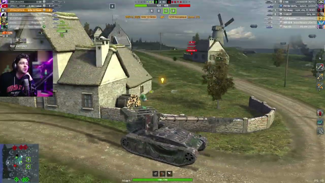 ГРИЛЬ 15 БЫСТРЫЙ И ОПАСНЫЙ ● ПЕРЕИГРАТЬ И УНИЧТОЖИТЬ ● WoT Blitz