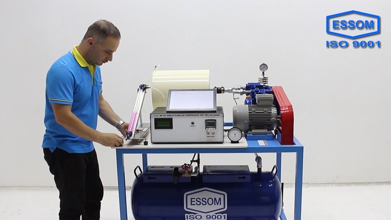 MP201 SINGLE STAGE AIR COMPRESSOR TEST SET, Air Cooled