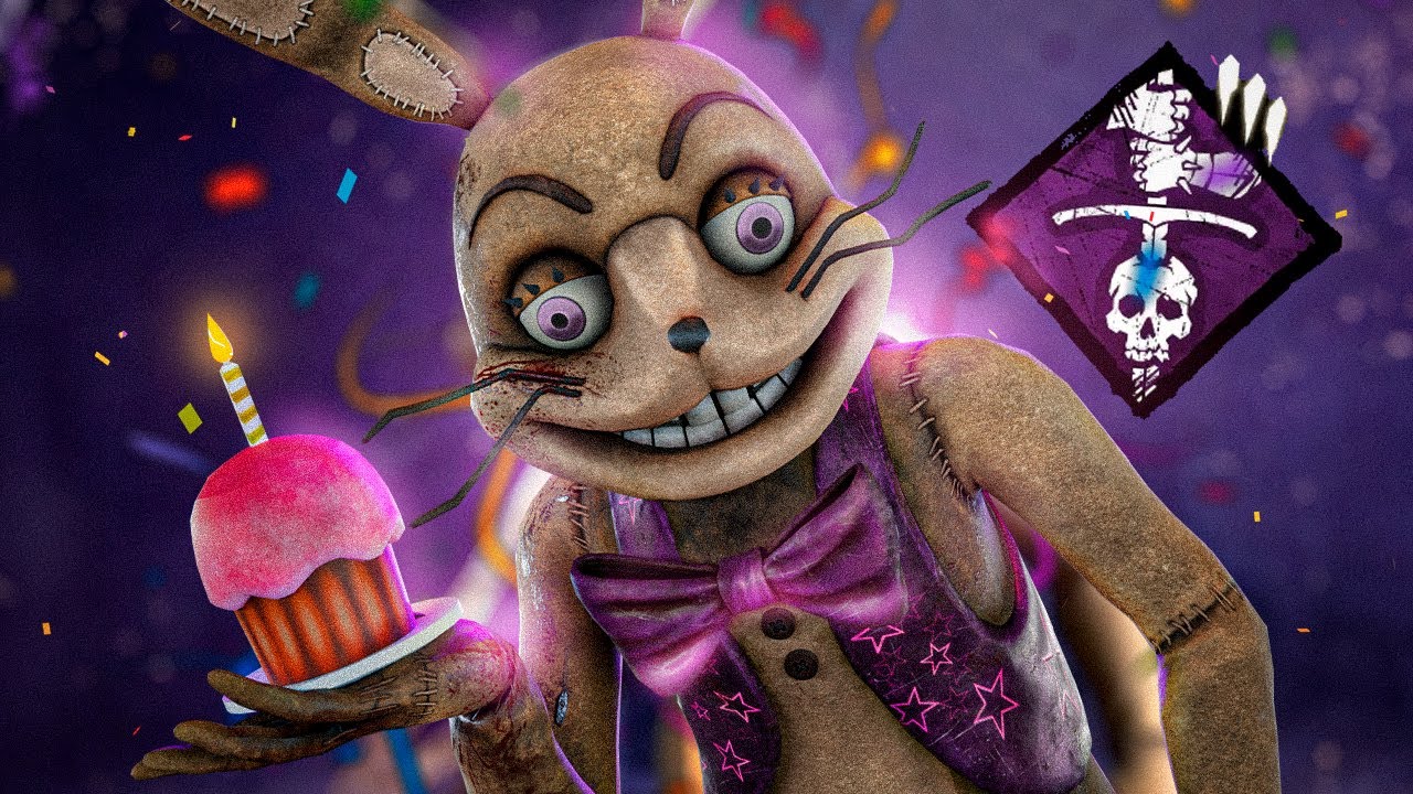 A MELHOR BUILD para O EVENTO DE ANIVERSÁRIO do DEAD BY DAYLIGHT??!!! SANRY JOGANDO de SPRINGTRAP