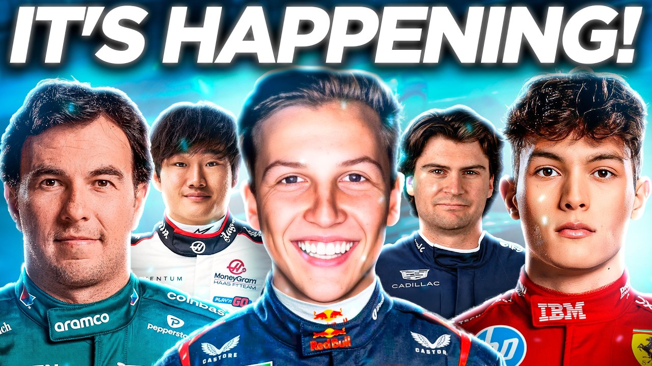 Biggst UPCOMING F1 Driver Transfers Just Got LEAKED!