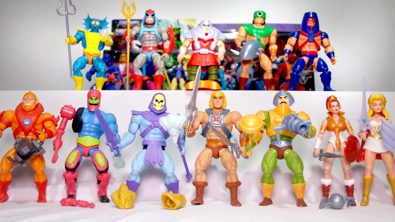 COLEÇÃO HE-MAN ORIGINS CARTOON - BONECOS MASTERS OF THE UNIVERSE