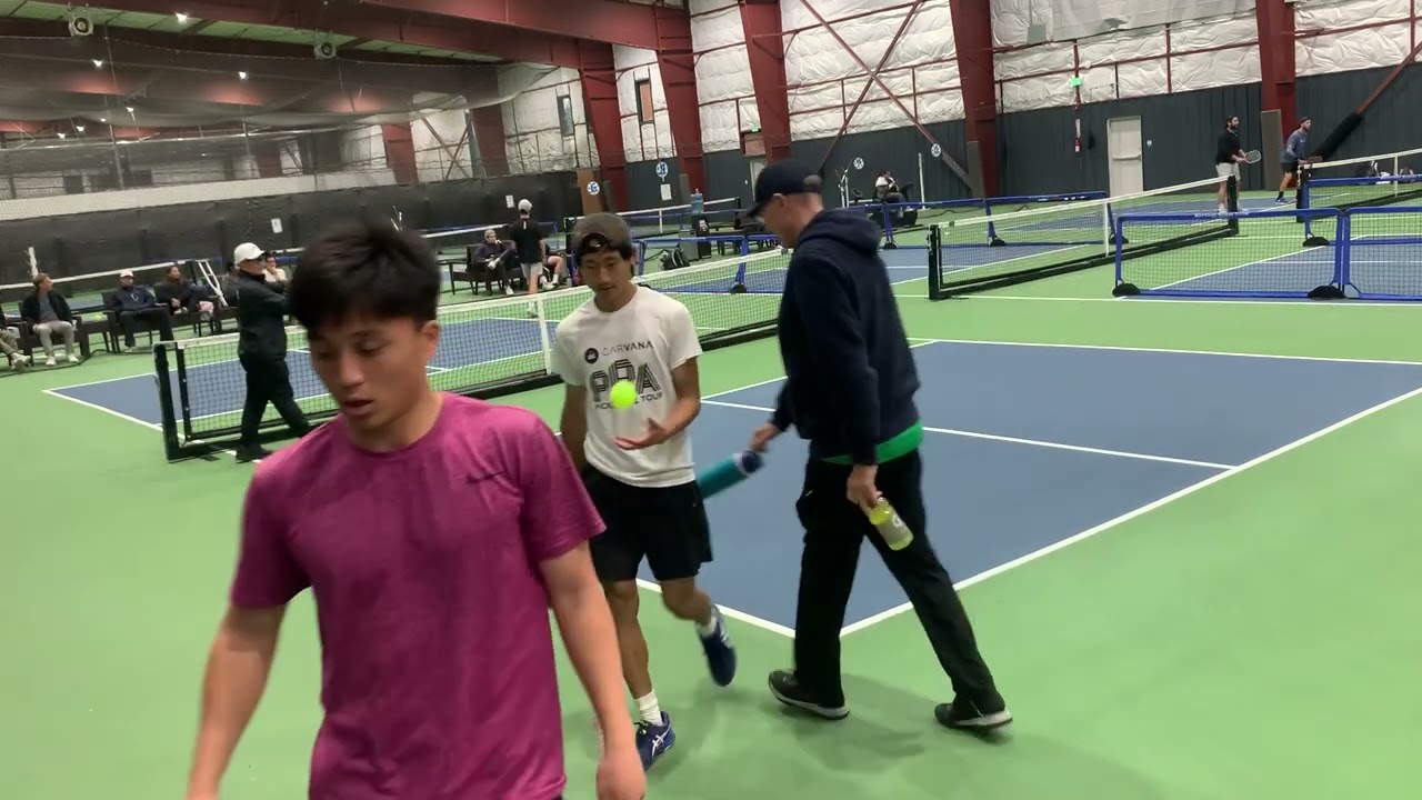 Will MacKinnon & Victor Rodrigo vs Luc Pham & Albert Wan | MD 5.0+ Gold Medal | PB4ALL Shamrock Slam