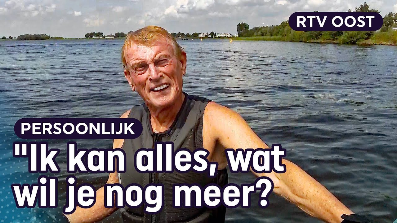 Jaap (79) gaat nog elke dag waterskiën met zijn vrouw | RTV Oost