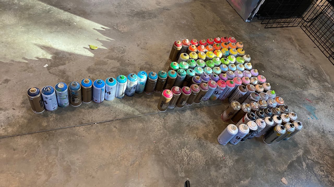 Montana Gold Spray Paint Unboxing!