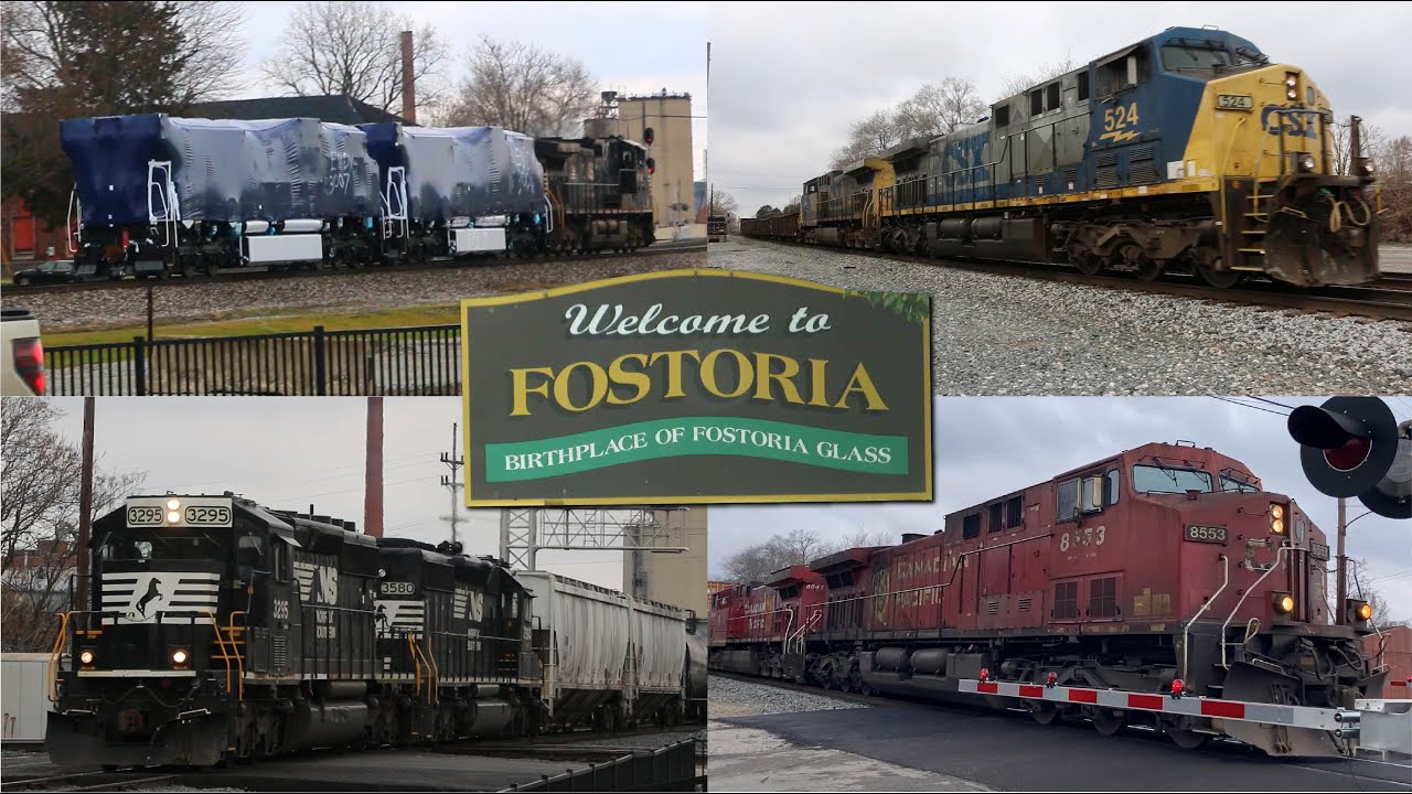 Mystery Locos & More - Railfanning at the Iron Triangle - Fostoria Ohio, 4/2-3/2022