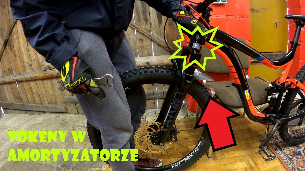 Jak włożyć tokeny do amortyzatora rockshox 😎