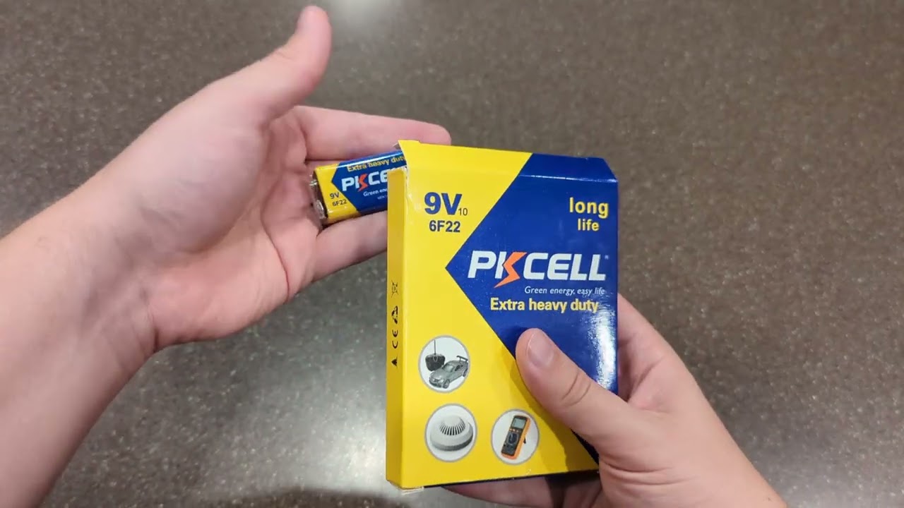 Watch Before Buying - PKCELL 9V Battery
